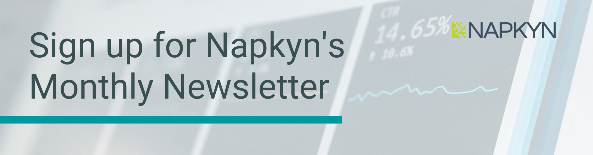 Sign up for Napkyns Monthly Newsletter